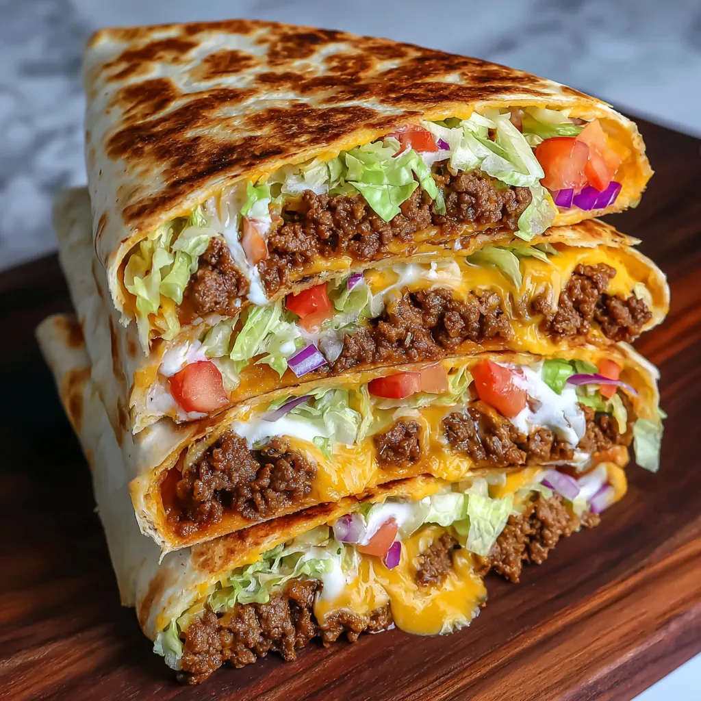 A large burrito with lettuce, tomatoes, and cheese.