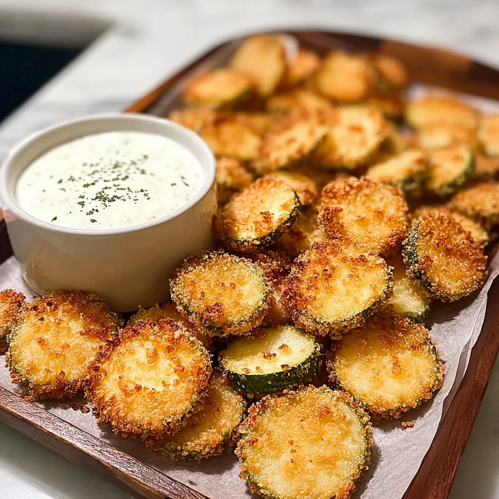 A bowl of pickles next to a bowl of dip.