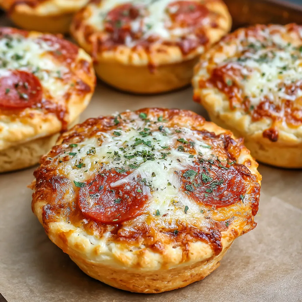 A homemade pizza pot pie.