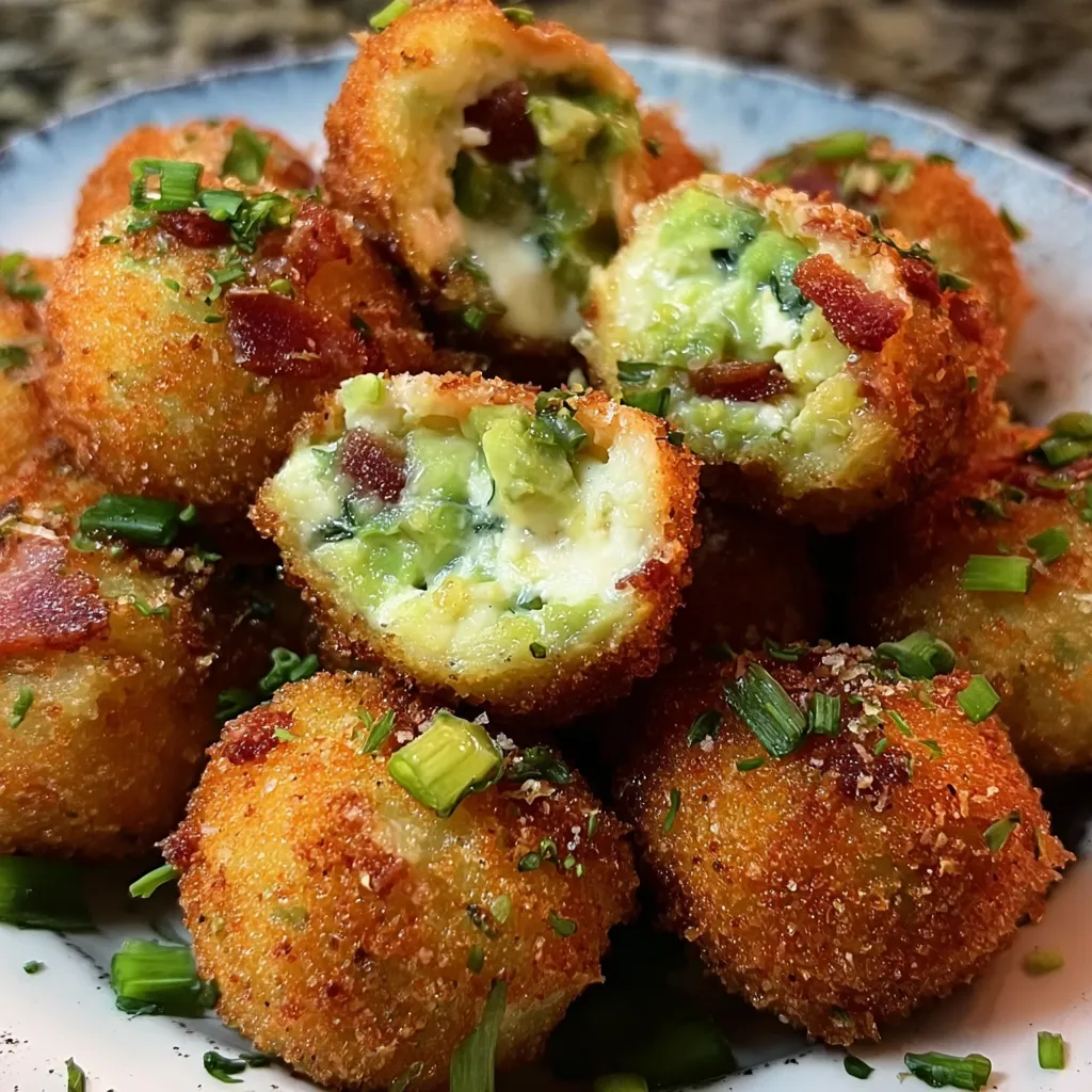 A plate of bacon wrapped avocado bites.