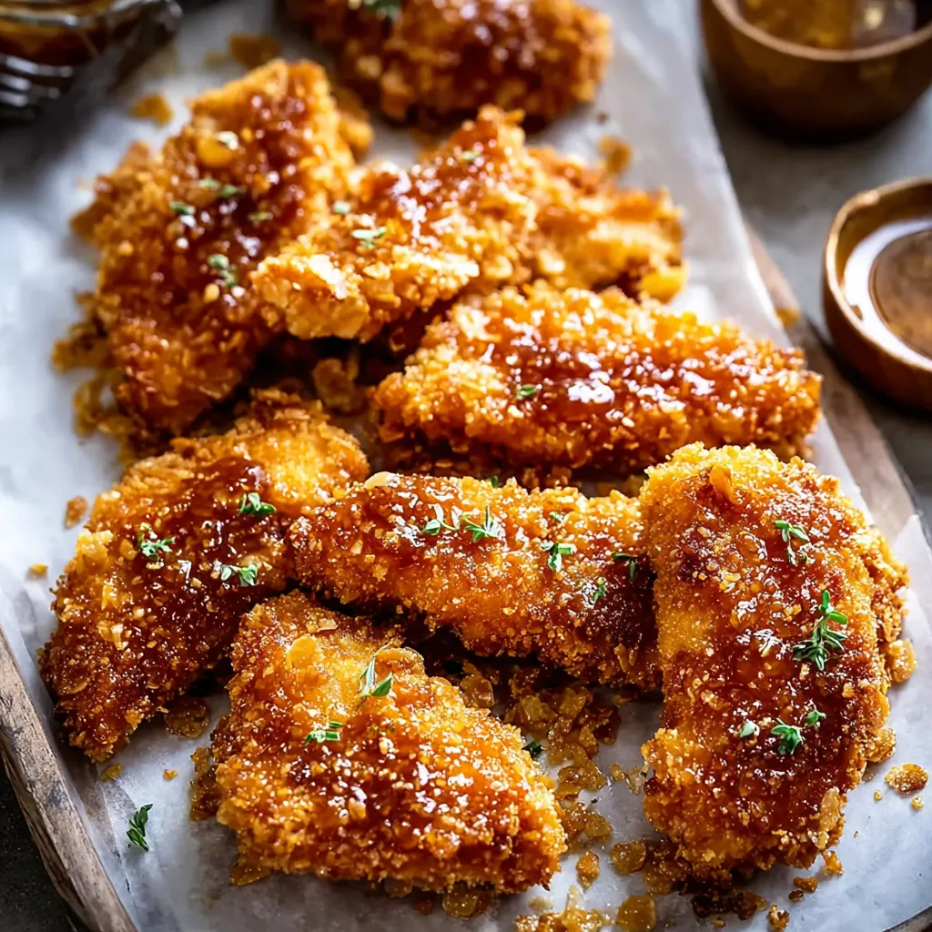 Crispy Sweet Heat Chicken.