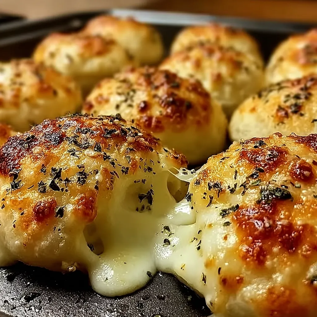 Mozzarella Biscuit Bombs.