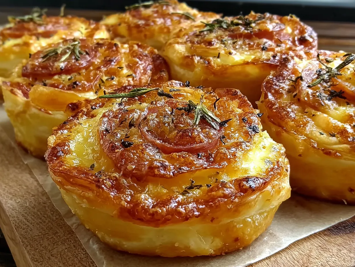 A tray of easy party pinwheels.