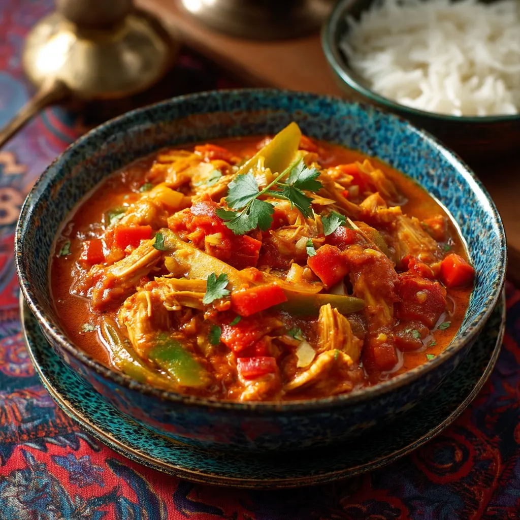 A bowl of food with a spoon in it.