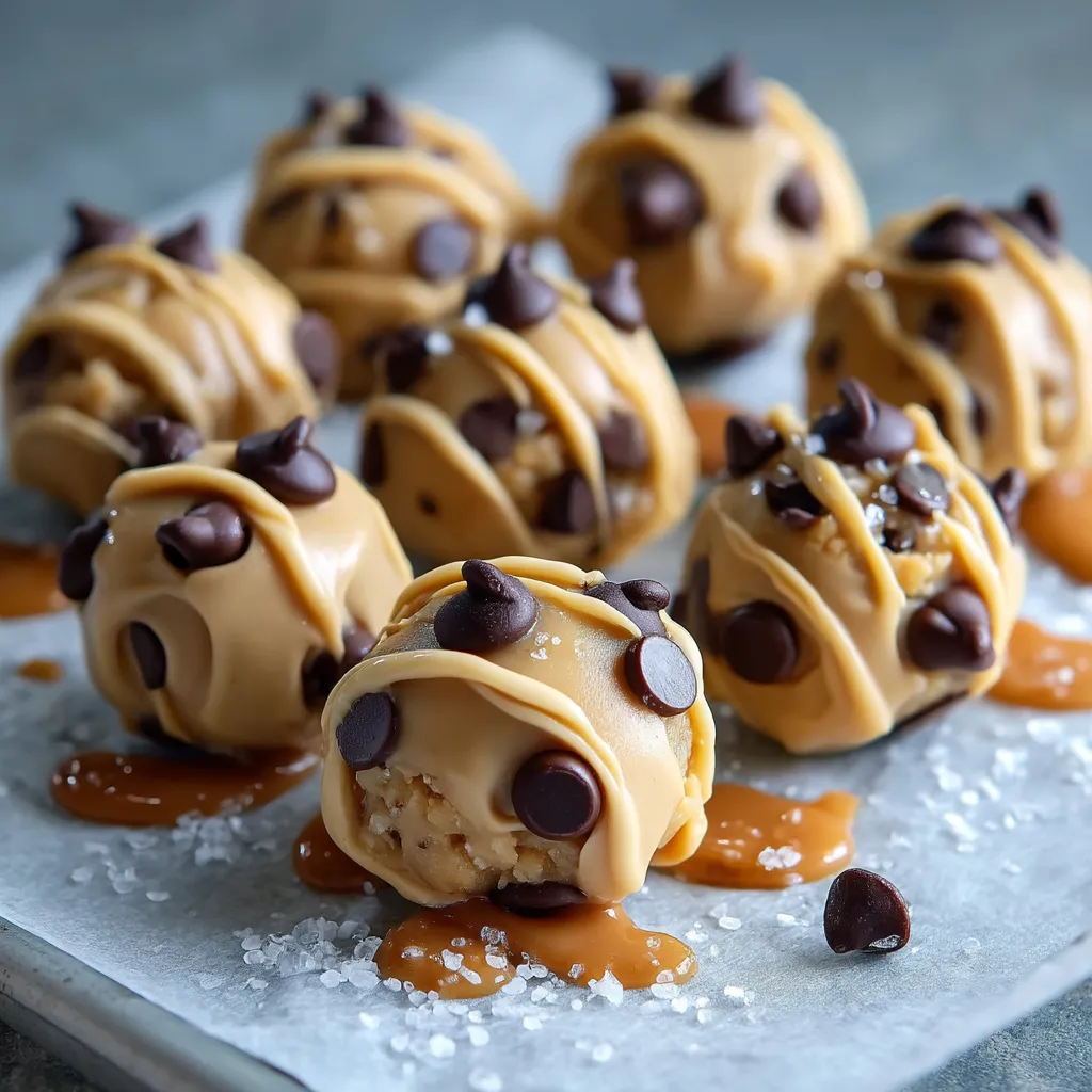 A plate of peanut butter and chocolate frozen treats.