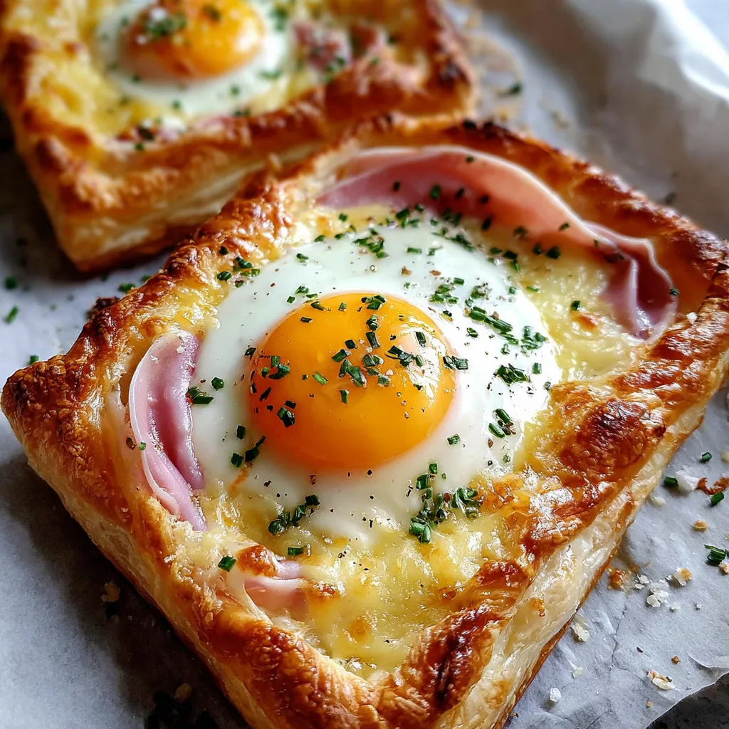 A croque madame with a fried egg on top.