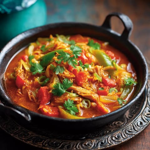 A bowl of food with a spoon in it.